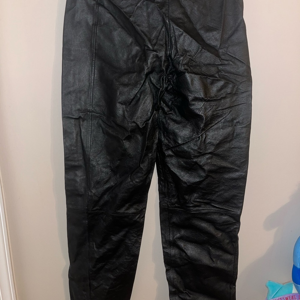 bagatelle women’s genuine leather pants